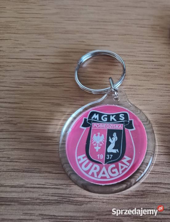 Kolekcjonerski brelok piłkarski Huragan Wronki