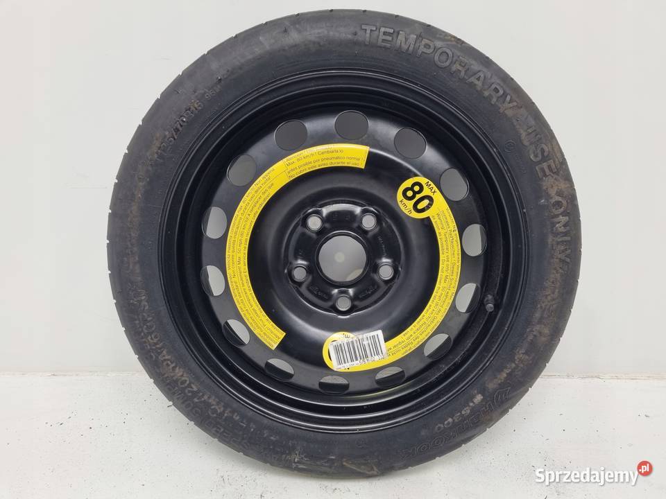 KOŁO DOJAZDOWE ZAPASOWE Audi Seat Vw Golf V Chełm