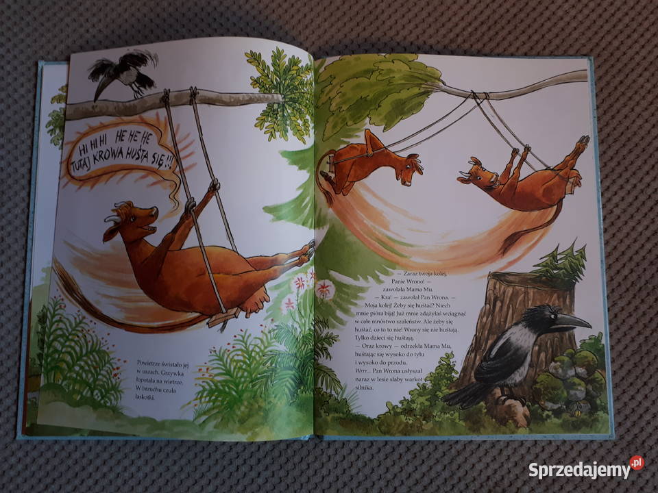 Mama Mu na huśtawce Jujja Wieslander Tomas małopolskie Kraków sprzedam