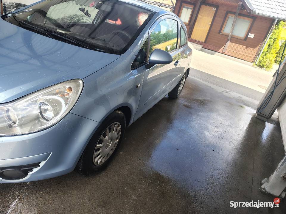 Opel Corsa serwisie gotowy do jazdy niebieski Kościerzyna