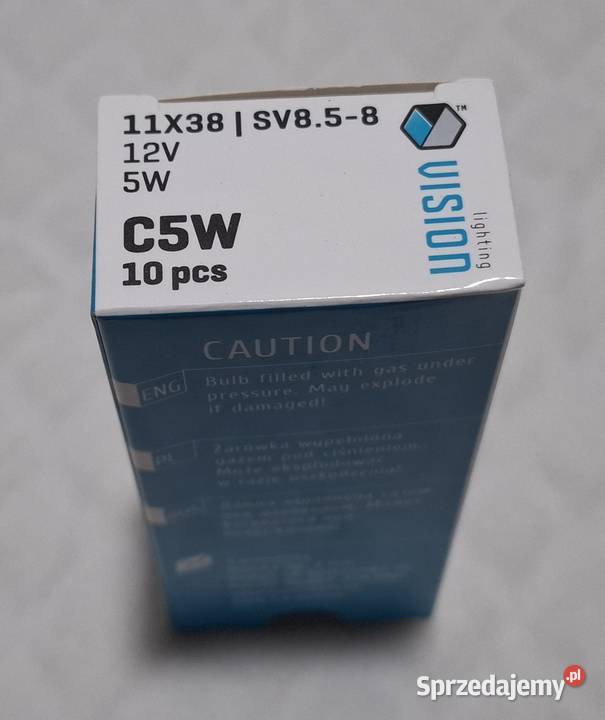 Żarówka C5W 11x38 12V 5W SV858 Vision 1 Czeladź