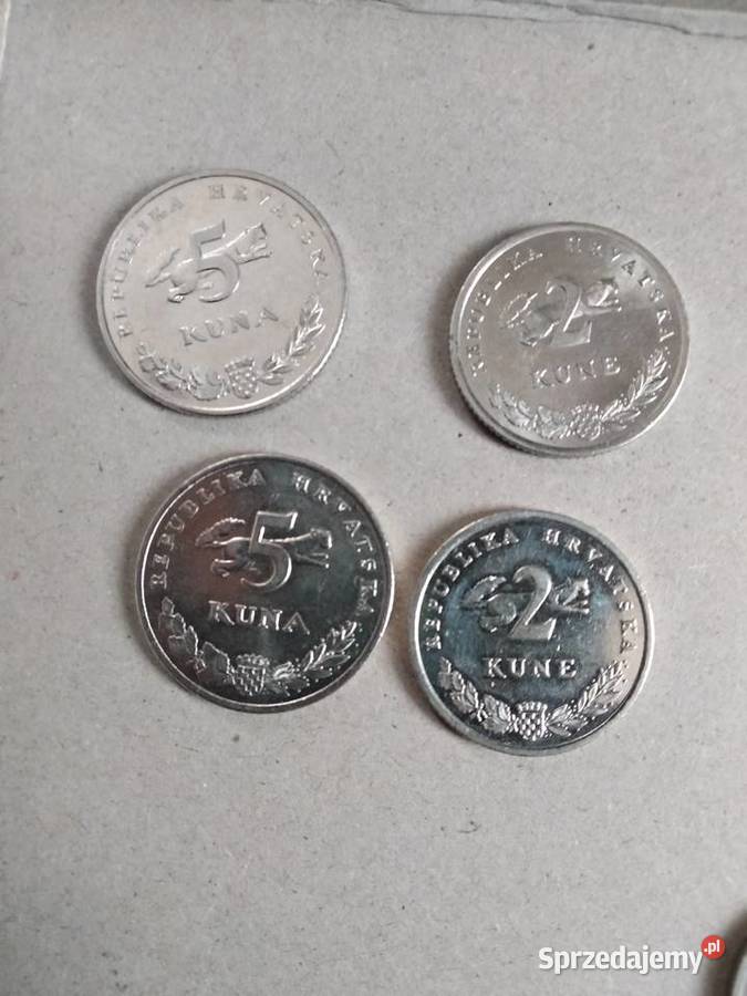 monety kuny republika hrvatska wielkopolskie Poznań