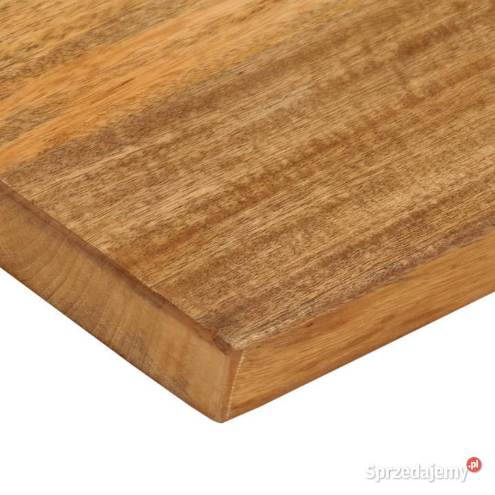 Blat stołu z naturalną krawędzią 60x20x25 drewno Blaty