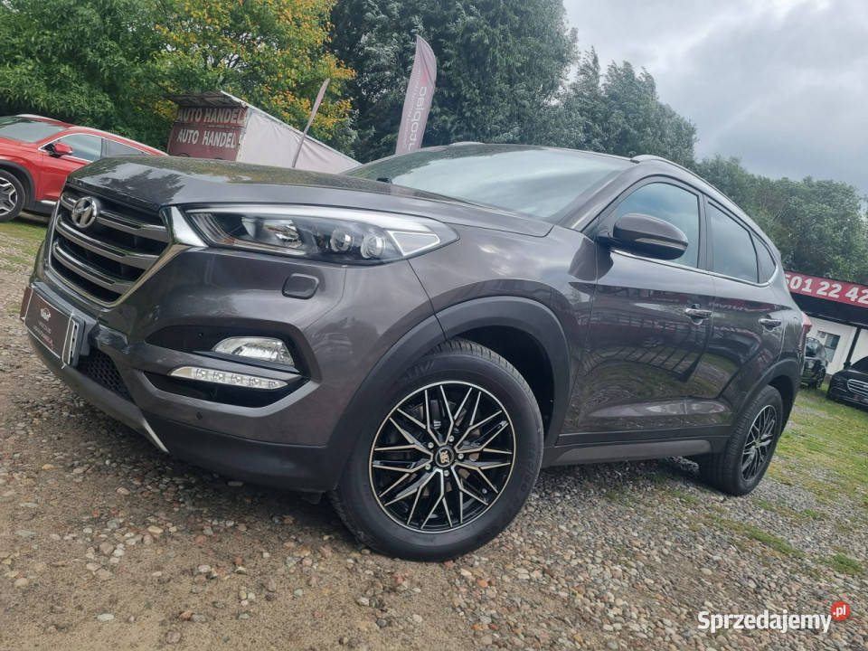 Hyundai Tucson Salon I WŁ STYLE Książka podgrzewane fotele Samochody osobowe Szczecin
