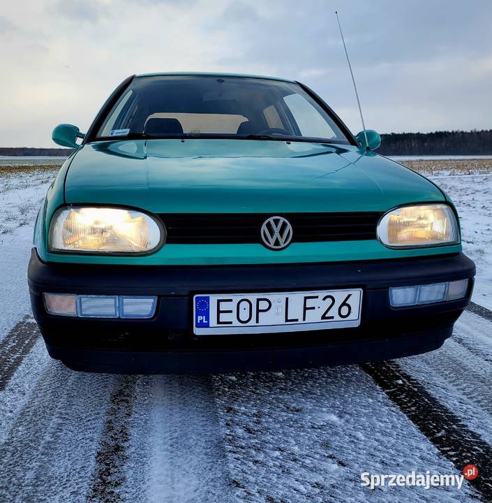 Volkswagen Golf III MK3 14 CL 1992r 4 biegowy ABS Łódź sprzedam