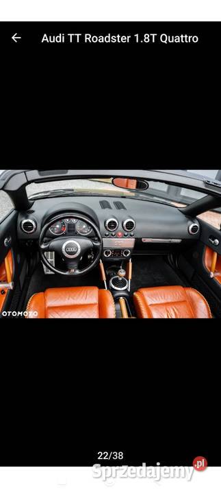Audi tt 18 turbo quattro apx Ruda Śląska