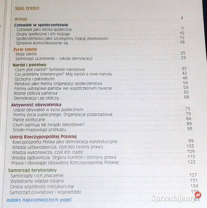 Wiedza o społeczeństwie E Dobrzycka K Makara lubelskie Chełm sprzedam