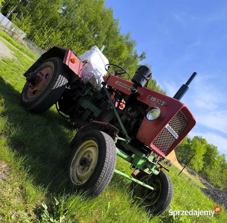 Traktor SAM silnik URSUS C328 solidny podnośnik Brzeźnica sprzedam