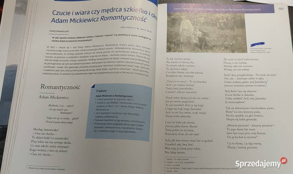 Język polski sztuka wyrazu 2 cz1 Podręczniki Lubin