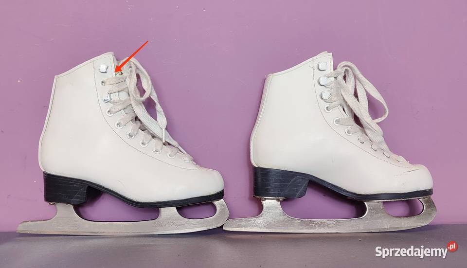 Łyżwy dziecięce rozmiar 29 wkładka 185 58 Jasień