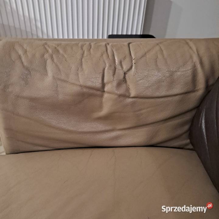 Narożnik skórzany rozkładany Bydgoskie Meble Łuków sprzedam