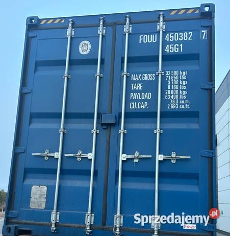 Kontener morski kontenery magazynowy 40 hc Zgierz