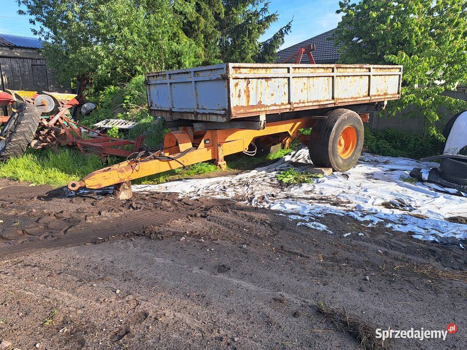 Zabudowa przyczepy 6t wywrot na 3 strony Goszczanów