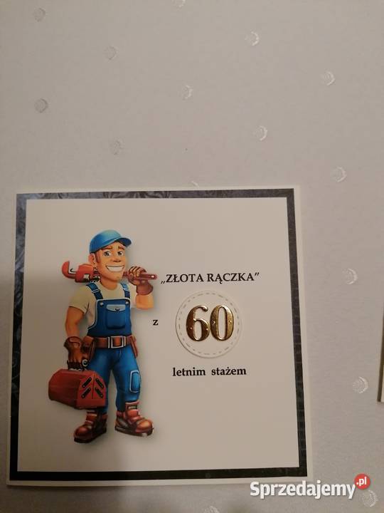 Kartka na 60 lat z humorem Strzebiń