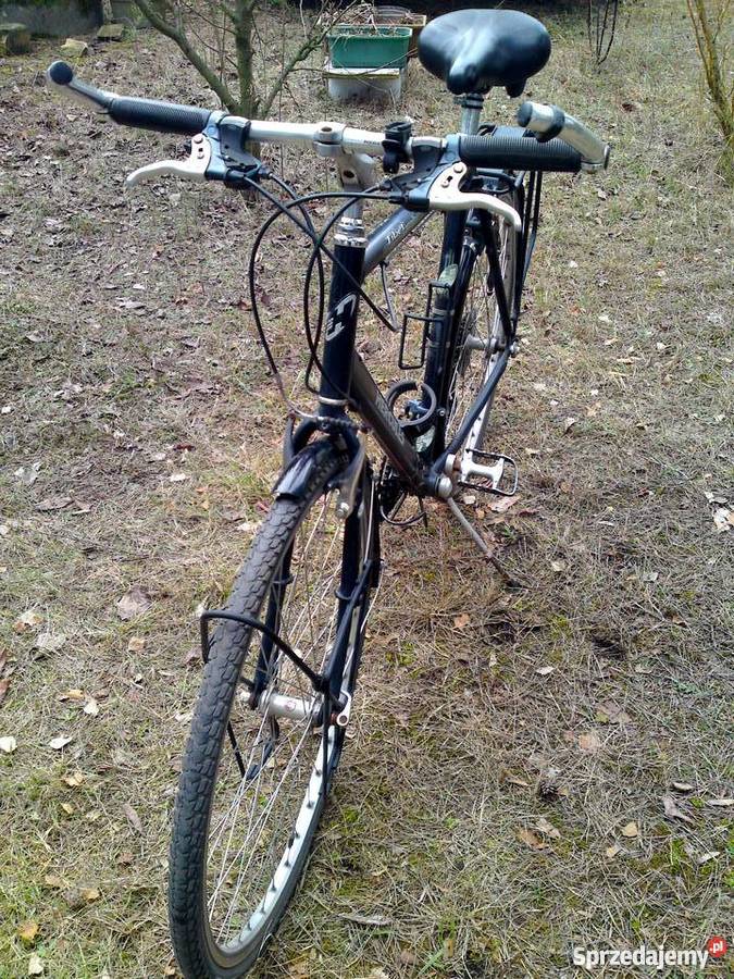 Duży aluminiowy rower trekkingowy Hercules Tibet łódzkie