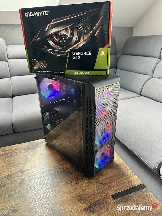 Komputer Gamingowy ARGB i5 9400f gtx 1660 6gb Klasy Core i7 małopolskie Kraków