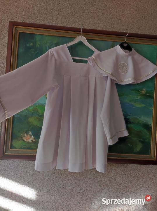 alba nowa komża komunijna peleryna hostia Kielce