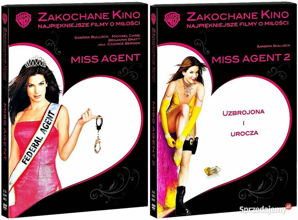 MISS AGENT 12 SANDRA BULLOCK ZAKOCHANE KINO Kalisz