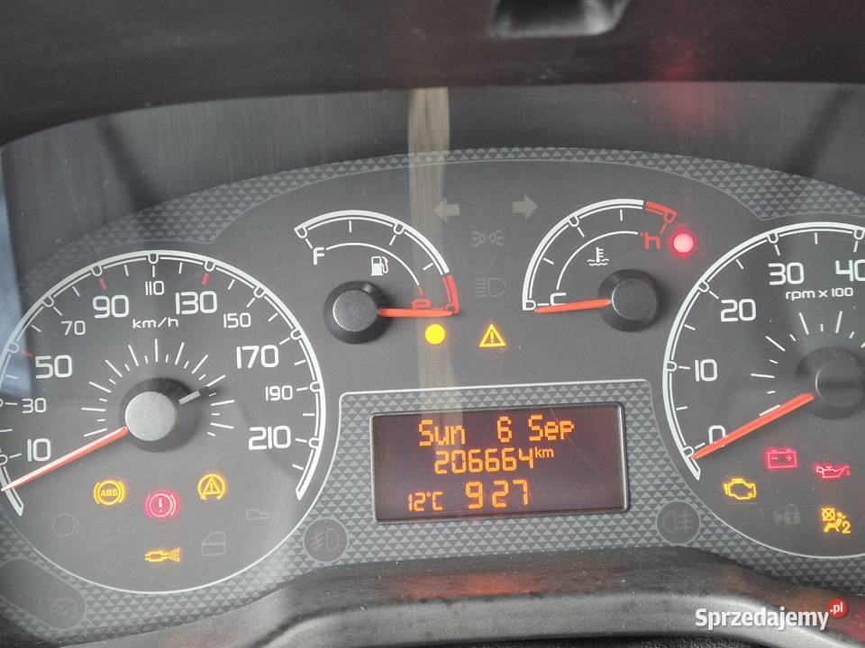 Fiat qubo fiorino 206600km świętokrzyskie Wodzisław