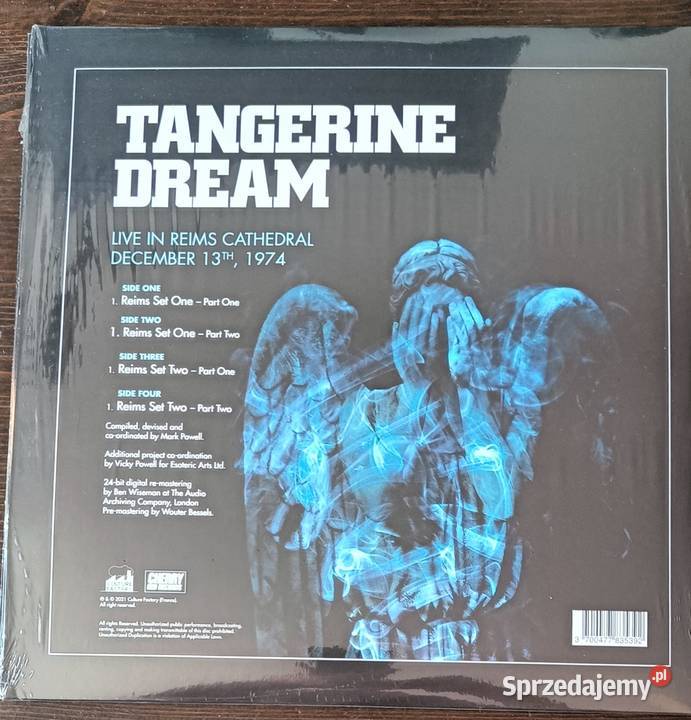 Tangerine Dream Live In Reims Cathedral December Brwinów