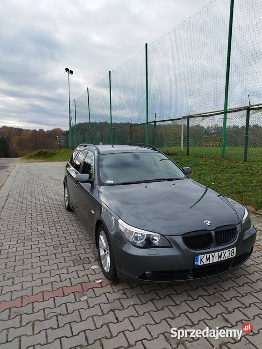 Sprzedam BMW E61 520D 190 centralny zamek Seria 5 małopolskie Myślenice