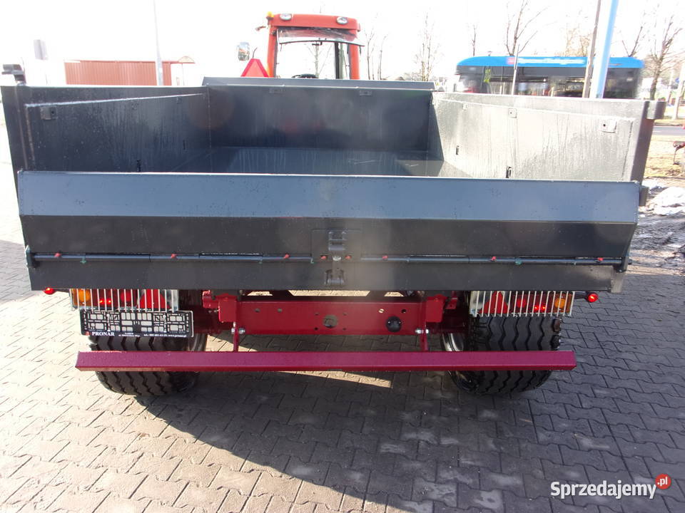 Przyczepa budowlana tandem skorupowa T6793 łódzkie Opoczno