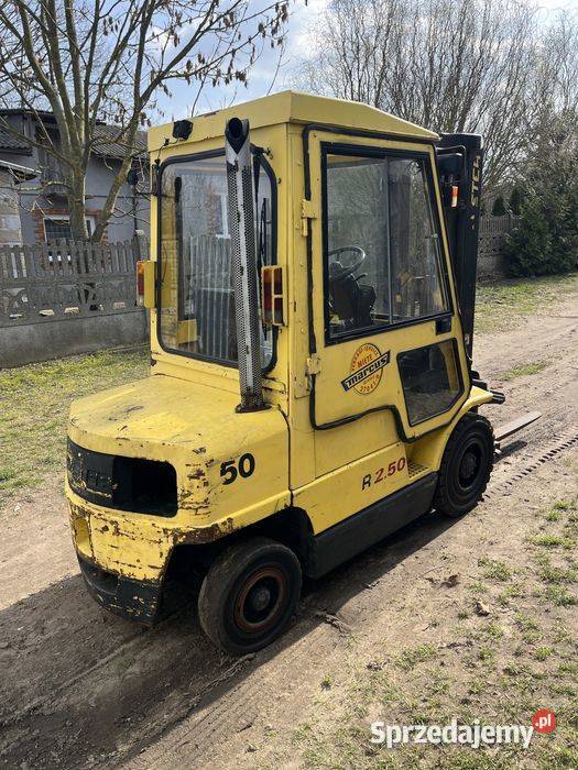 Wózek widłowy widlak Hyster H250 Diesel Isuzu Tuliszków