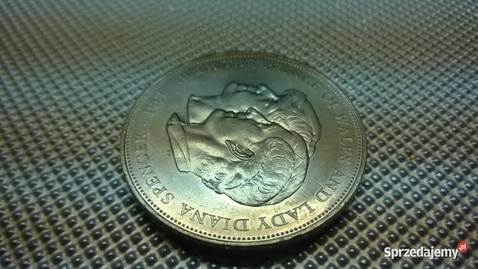 MONETA Wielka Brytania 25 pensów 1981 040 Warszawa