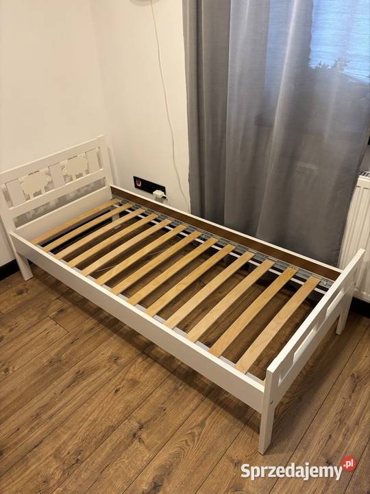 Łóżko 1 osobowe dziecięce KRITTER IKEA mazowieckie Grodzisk Mazowiecki sprzedam