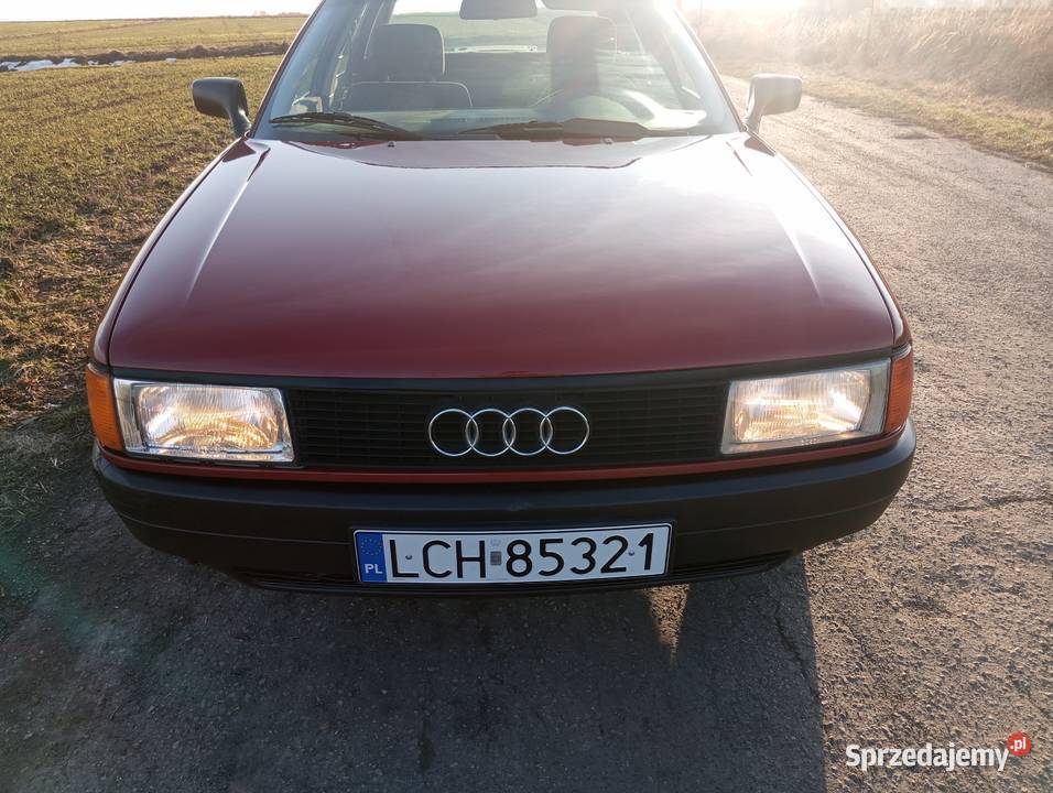 Audi 80 b3 1987 klasyk 177 przebiegu Krasnystaw sprzedam