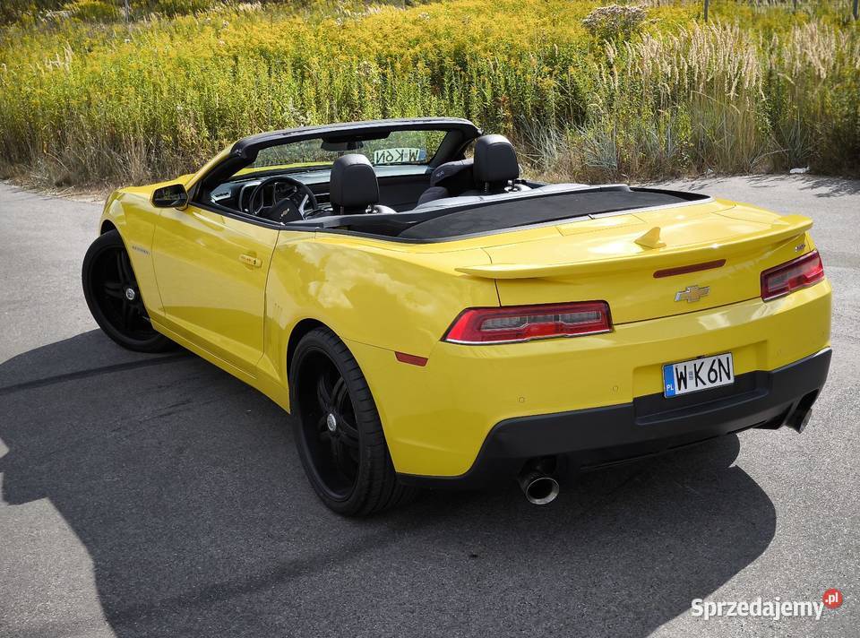 Chevrolet Camaro SS Kabrio 62 V8 2015r mazowieckie