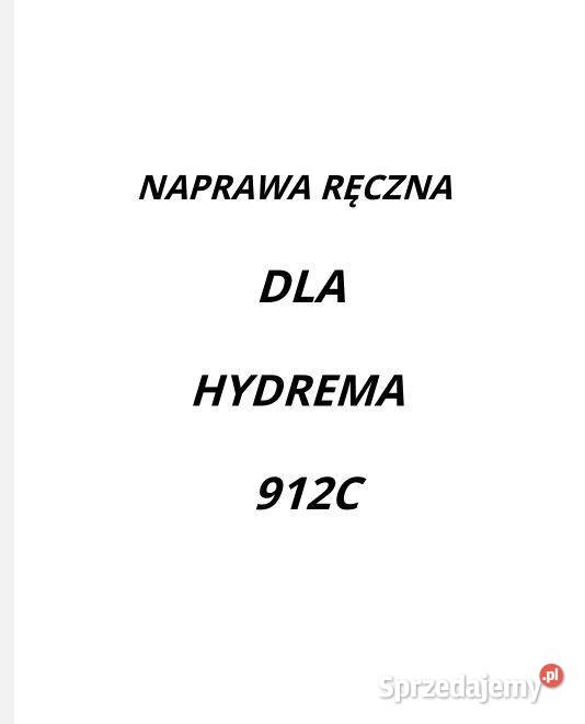 Hydrema 912C instrukcja naprawy świętokrzyskie Kielce sprzedam