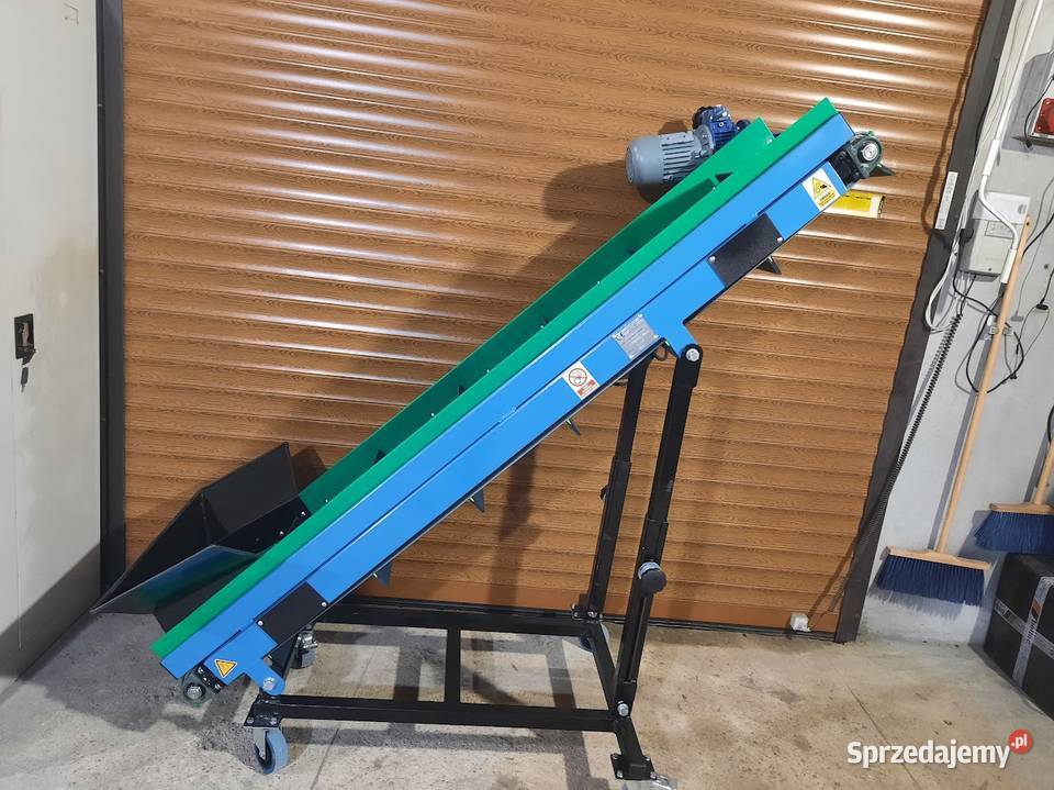 Przenośnik taśmowy taśmociąg 2 m x 04 m łódzkie Łowicz