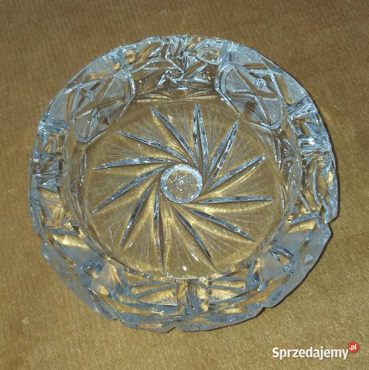 Kryształowa popielniczka popielnica mazowieckie Warszawa sprzedam