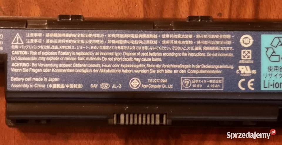 Oryginalna bateria z laptopa Acer Aspire 5741 G Katowice