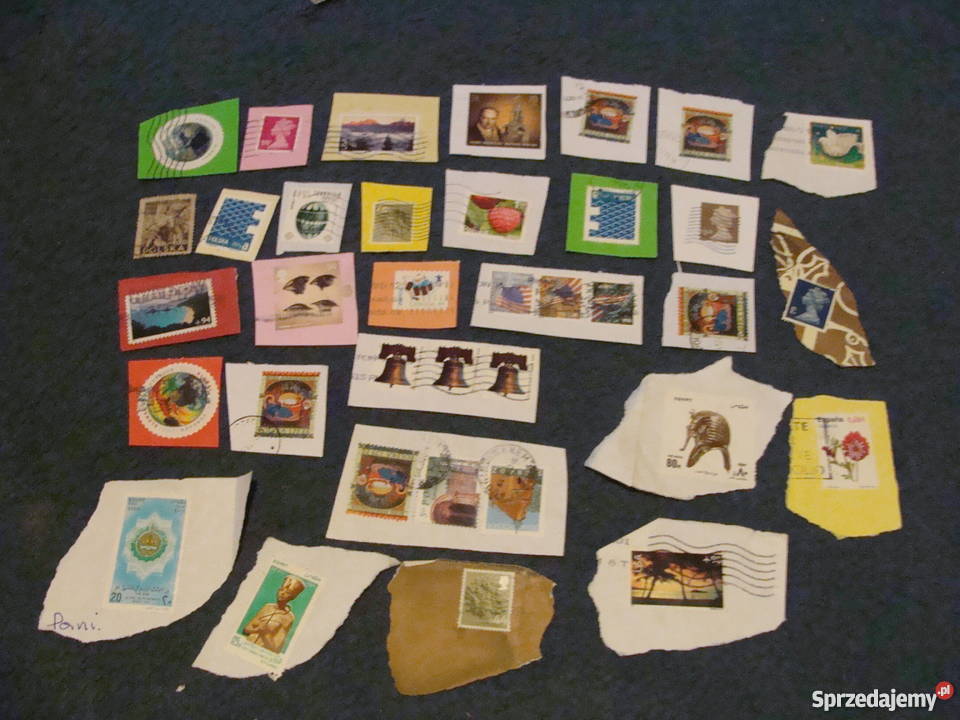 znaczki pocztowe 36 sztuk zagraniczne i polskie Poznań sprzedam