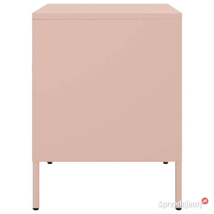 Szafka nocna różowa 36x39x505 stal WM842924 Warszawa