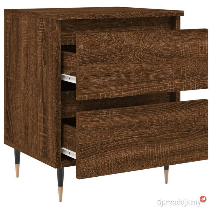 Szafka nocna brązowy dąb 40x35x50 materiał Warszawa