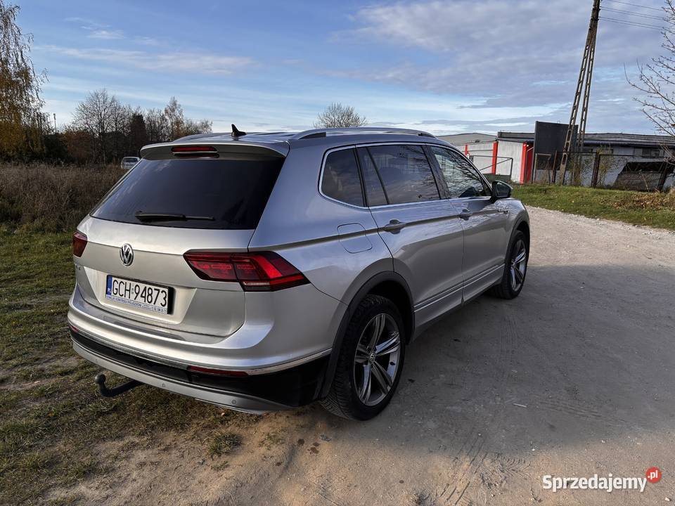 Volkswagen Tiguan Allspace 2019r hak Chojnice