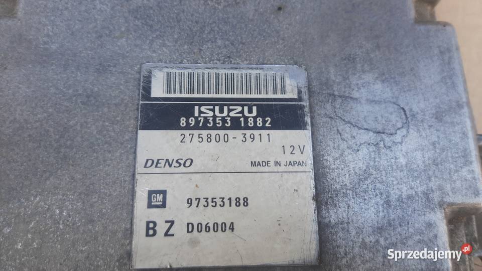 sterownik komputer silnika vectra c signum 30 Dębno
