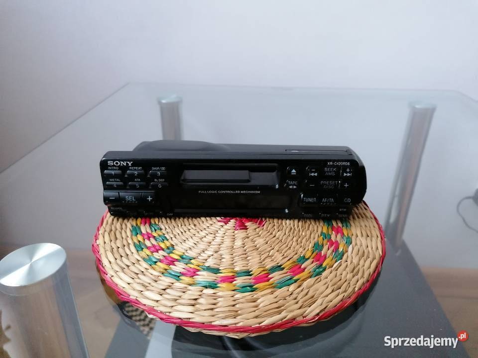 PANEL PRZEDNI RADIA KASETOWEGO SONY XRC420RDS Łódź