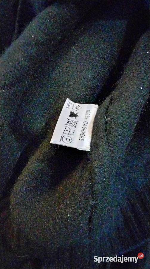 Sweter Czarny Rozpinany Damski YORN SM M Kaszmir Swetry i golfy Nowa Sól