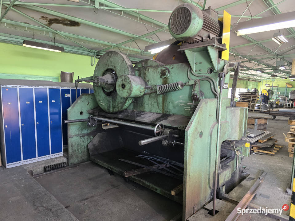 Nożyce gilotynowe gilotyna hydrauliczna do blach Pozostałe