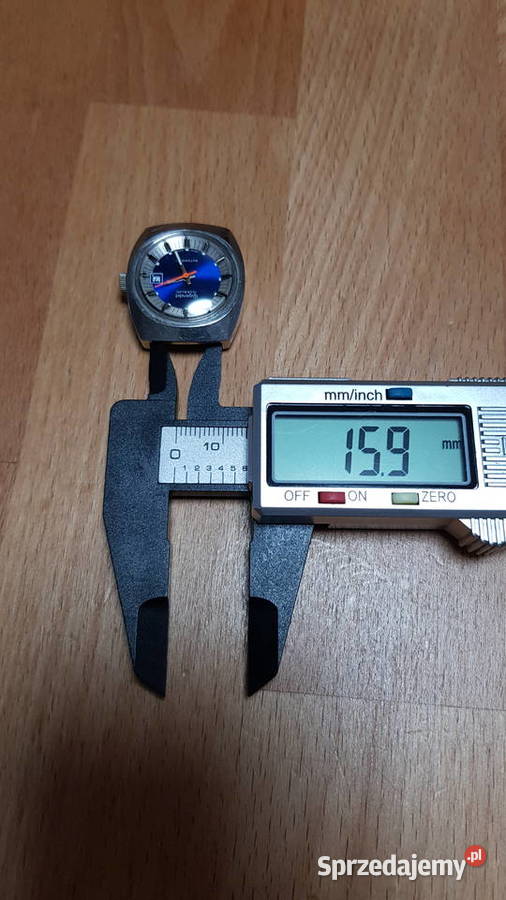 Zegarek Gigandet 1970s szwajcarski automat śląskie Chorzów