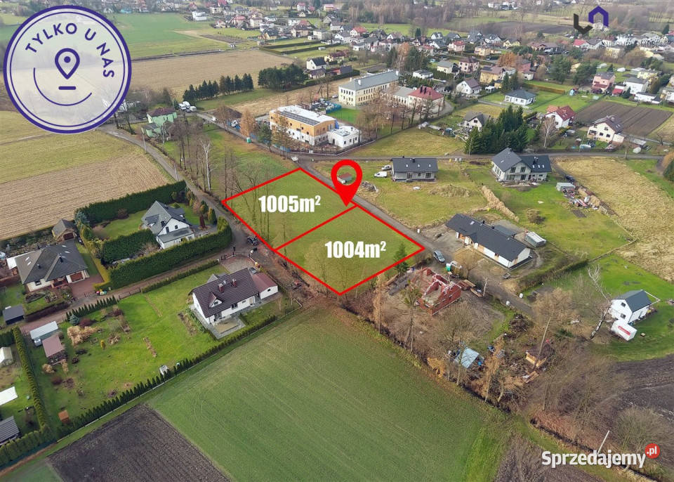 Działka do sprzedania 1004m2 Chybie