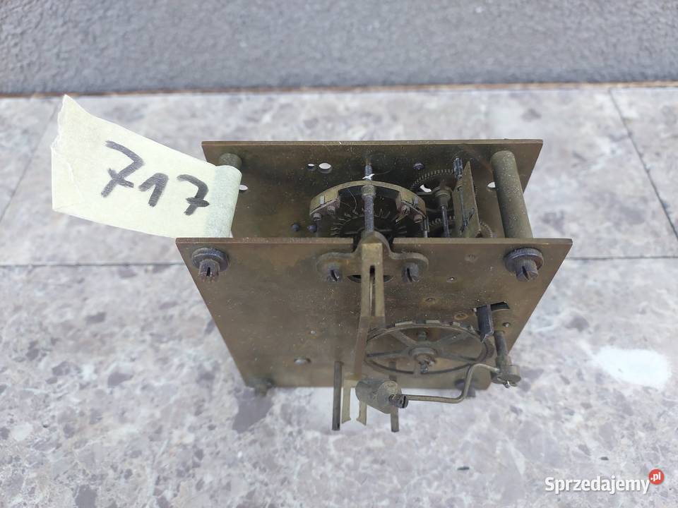 717 Mechanizm starego zegara ściennego Kienzle Antyki Antyki, Sztuka, Kolekcje Tczew