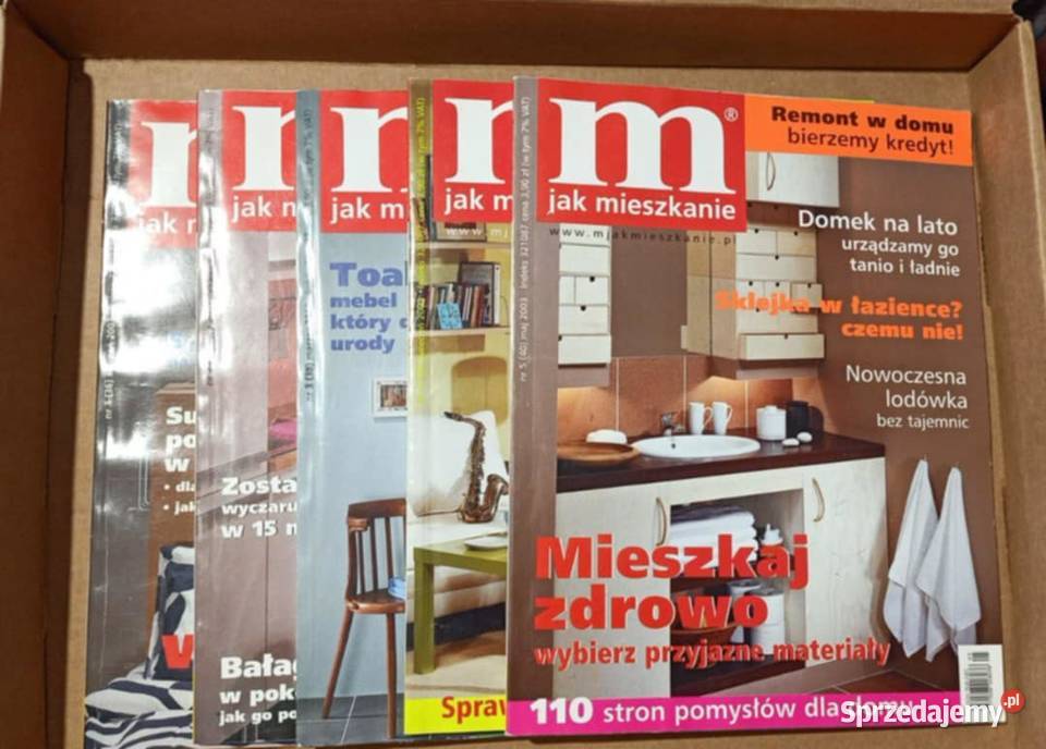 M mieszkanie Murator 2000 2001 2002 2003 2004 miękka Poznań