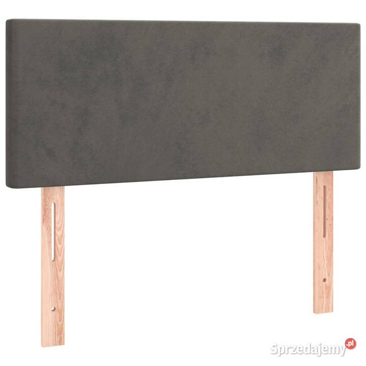 Zagłówek do łóżka z LED ciemnoszary 90x5x7888 Warszawa sprzedam