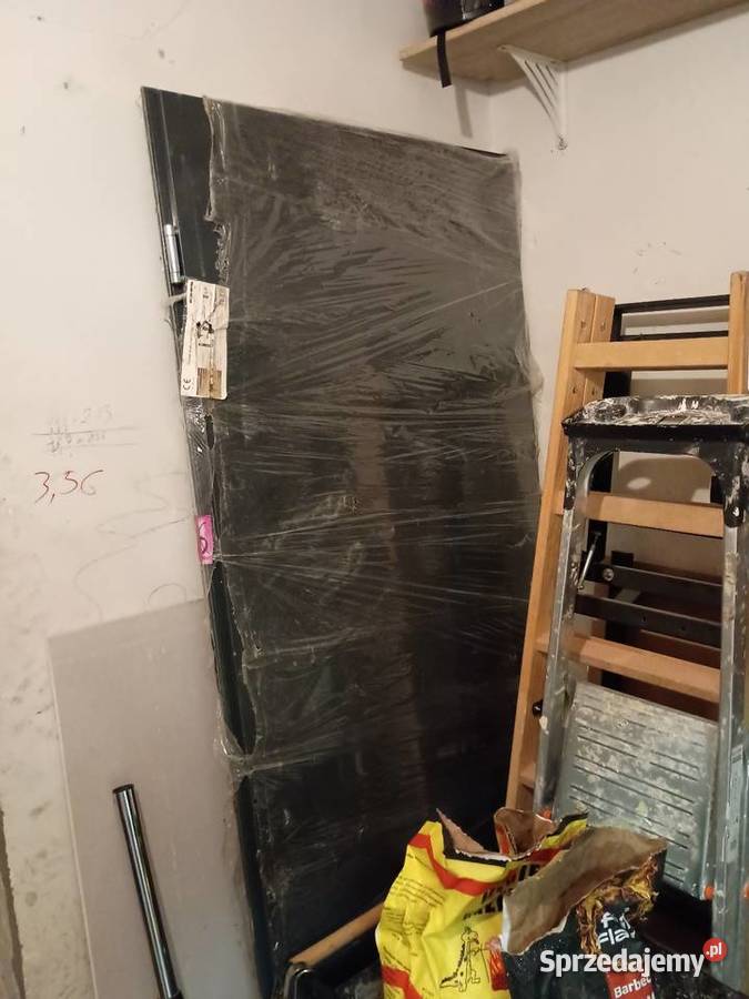 Sprzedam nowe drzwi zewnętrzne 80 kolor antracyt pomorskie Kębłowo sprzedam
