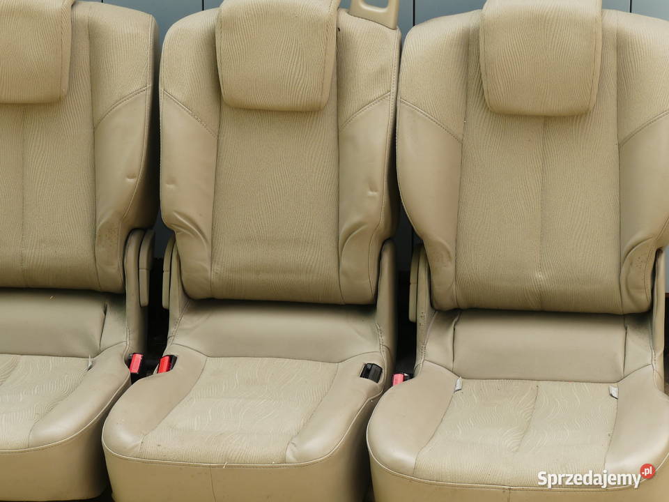 Renault Scenic II Lift poł skóra beżowa fotele śląskie Częstochowa